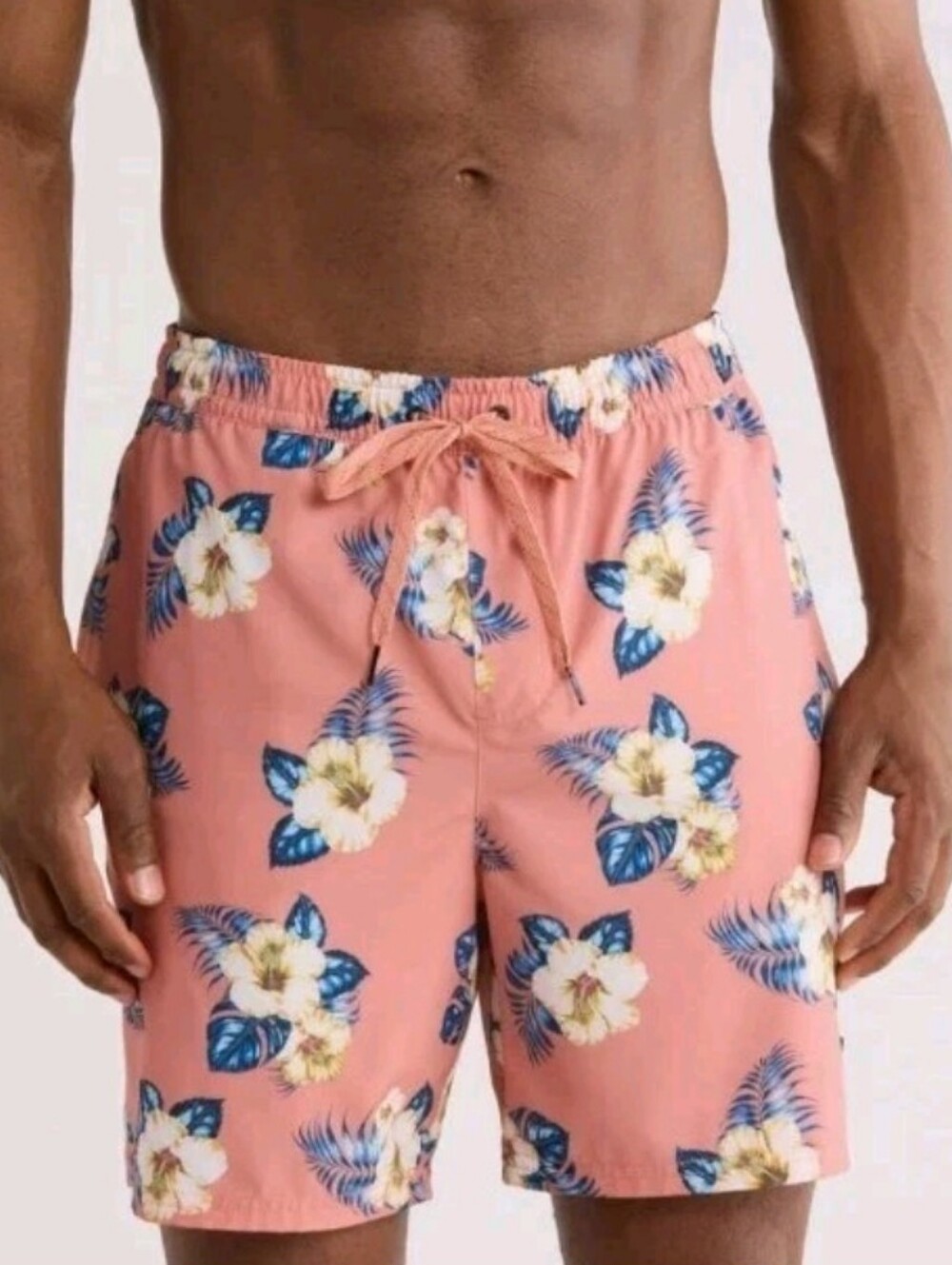 Quiksilver Orange Clay Snorkel Volley Swim Trunks Msrp $80